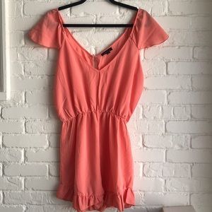 Uk2la pink cute summer romper short medium